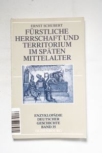 Fürstliche Herrschaft und Territorium ... Fürstliche Herrschaft und Territorium ...