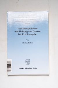 Verhaltenspflichten und Haftung von Ba... Verhaltenspflichten und Haftung von Ba...