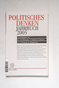 Politisches Denken. Jahrbuch 2005 Politisches Denken. Jahrbuch 2005