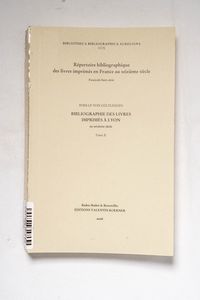 Bibliographie Des Livres Imprimés À Ly... Bibliographie Des Livres Imprimés À Ly...