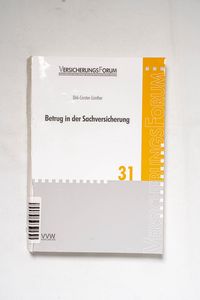 Betrug in der Sachversicherung / Dirk-...