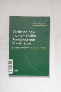 Versicherungsmathematische Anwendungen...