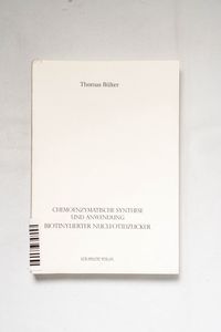 Chemoenzymatische Synthese und Anwendu... Chemoenzymatische Synthese und Anwendu...