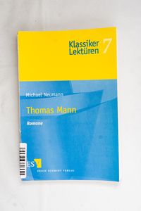 Thomas Mann: Romane (Klassiker-Lektüre...