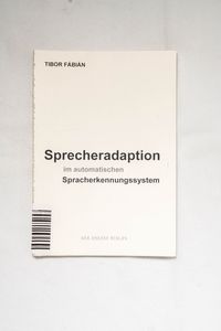 Sprecheradaption im automatischen Spra...