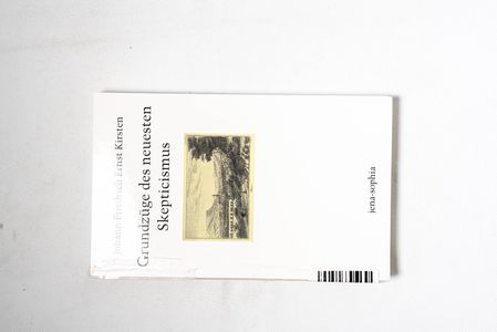 Grundzüge des neuesten Skepticismus / ... Grundzüge des neuesten Skepticismus / ...