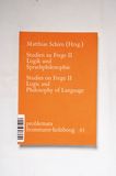 Studien zu Frege