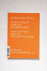 Studien zu Frege Studien zu Frege