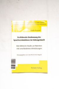 Realitätsnahe Bestimmung des Sprachver... Realitätsnahe Bestimmung des Sprachver...
