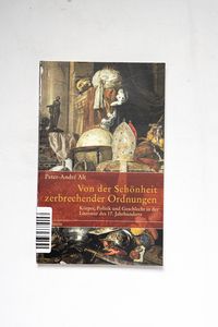 Von der Schönheit zerbrechender Ordnun... Von der Schönheit zerbrechender Ordnun...