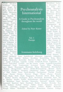 Psychoanalysis International - Volume ... Psychoanalysis International - Volume ...