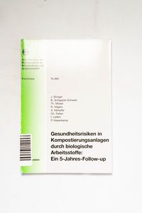 Gesundheitsrisiken in Kompostierungsan... Gesundheitsrisiken in Kompostierungsan...