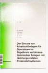 Einsatz von Arbeitsunterlagen für Operateure im R