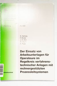 Einsatz von Arbeitsunterlagen für Oper...