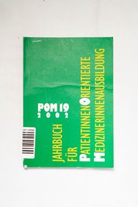 POM19. Jahrbuch für Patientinnen-Orien...