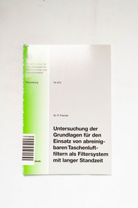 Untersuchung der Grundlagen für den Ei... Untersuchung der Grundlagen für den Ei...