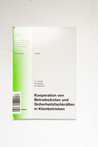 Kooperation von Betriebsärzten und Sic...