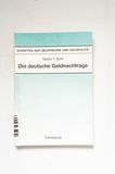 Die deutsche Geldnachfrage : empirisch...