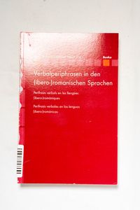 Verbalperiphrasen in den (ibero-)roman... Verbalperiphrasen in den (ibero-)roman...