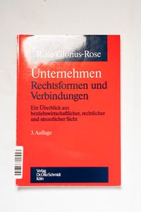 Bis 2. Aufl. u.d.T.:: Rose, Gerd: Unte... Bis 2. Aufl. u.d.T.:: Rose, Gerd: Unte...