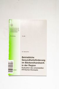 Betriebliche Gesundheitsförderung im B... Betriebliche Gesundheitsförderung im B...