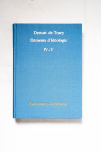 Eléments d Idéologie Eléments d Idéologie