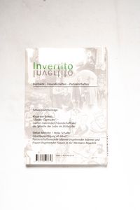 Invertito. Jahrbuch für die Geschichte...