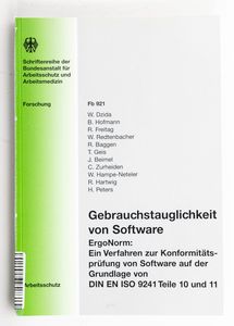 Gebrauchstauglichkeit von Software : E...