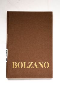 Bernard Bolzano, Briefe an Frantisek P...