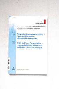 Verwaltungsorganisationsrecht - Staats... Verwaltungsorganisationsrecht - Staats...