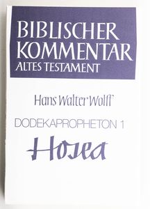 Dodekapropheton 1, Hosea - Studienausg... Dodekapropheton 1, Hosea - Studienausg...