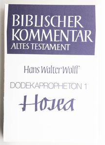 Dodekapropheton 1, Hosea - Studienausg...