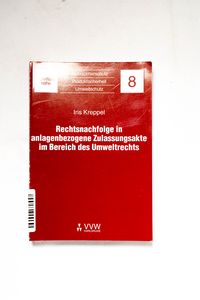 Rechtsnachfolge in anlagebezogene Zula... Rechtsnachfolge in anlagebezogene Zula...