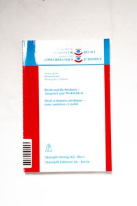 Tagung 2003 für Informatik und Recht :... Tagung 2003 für Informatik und Recht :...