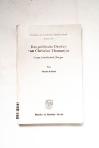 Das politische Denken von Christian Th... Das politische Denken von Christian Th...