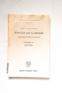 Wirtschaft und Gesellschaft : ausgewäh... Wirtschaft und Gesellschaft : ausgewäh...