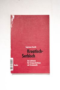 Kroatisch-Serbisch Kroatisch-Serbisch