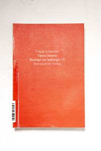Opera minora. Ulrich Schneider. Hrsg. ... Opera minora. Ulrich Schneider. Hrsg. ...