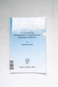 Die Auszahlung von Bargeld an Automate... Die Auszahlung von Bargeld an Automate...