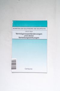 Vermögenswertänderungen und deren Vert... Vermögenswertänderungen und deren Vert...