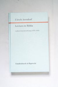 Lectura in Biblia: Luthers Genesisvorl... Lectura in Biblia: Luthers Genesisvorl...