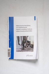 Nähtechnische Herstellung von dreidime... Nähtechnische Herstellung von dreidime...