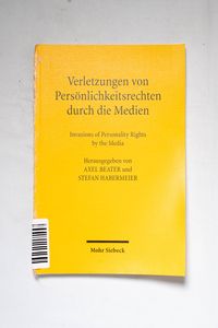 Verletzungen von Persönlichkeitsrechte... Verletzungen von Persönlichkeitsrechte...