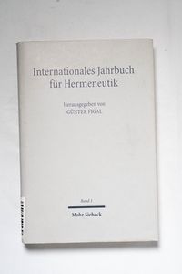 Internationales Jahrbuch für Hermeneut... Internationales Jahrbuch für Hermeneut...
