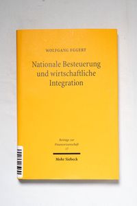 Nationale Besteuerung und wirtschaftli...