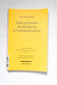 Außergerichtliche Streitbeilegung in V... Außergerichtliche Streitbeilegung in V...
