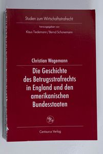 Die Geschichte des Betrugsstrafrechts ... Die Geschichte des Betrugsstrafrechts ...