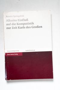 Alkuins Einfluß auf die Komputistik zu... Alkuins Einfluß auf die Komputistik zu...