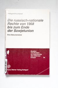 Die russisch-nationale Rechte von 1968...