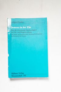 Demenz in der Ehe Demenz in der Ehe